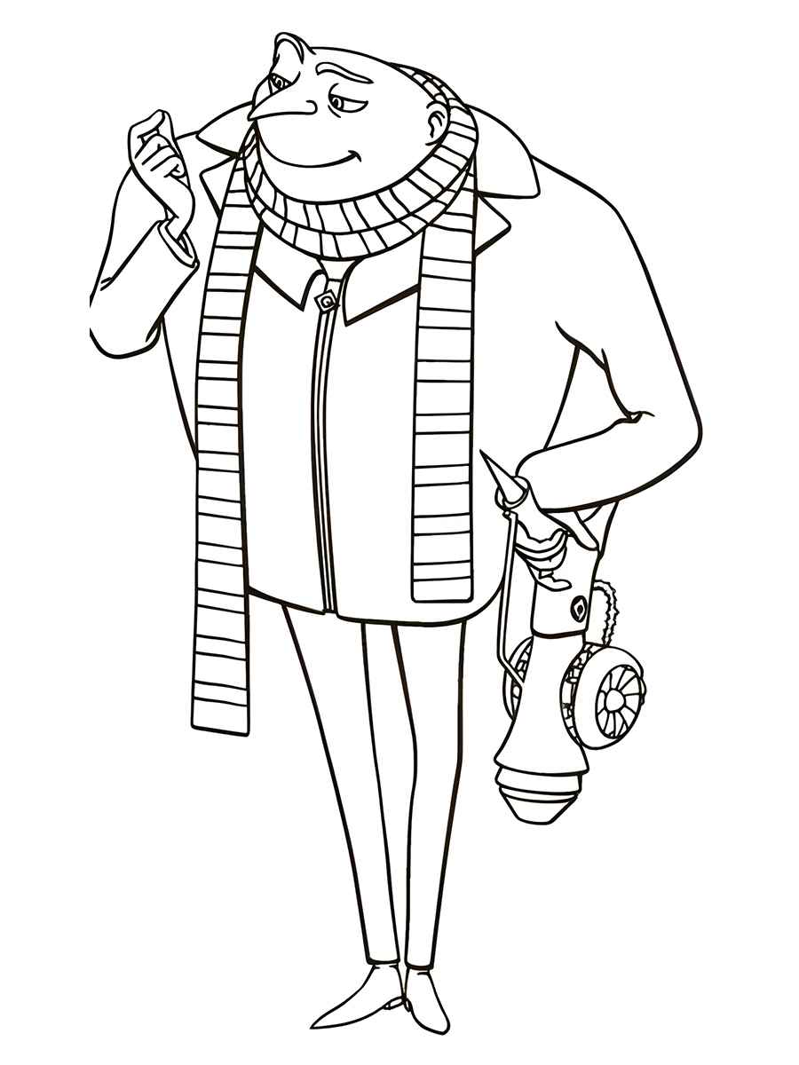 Minions coloring page (38)