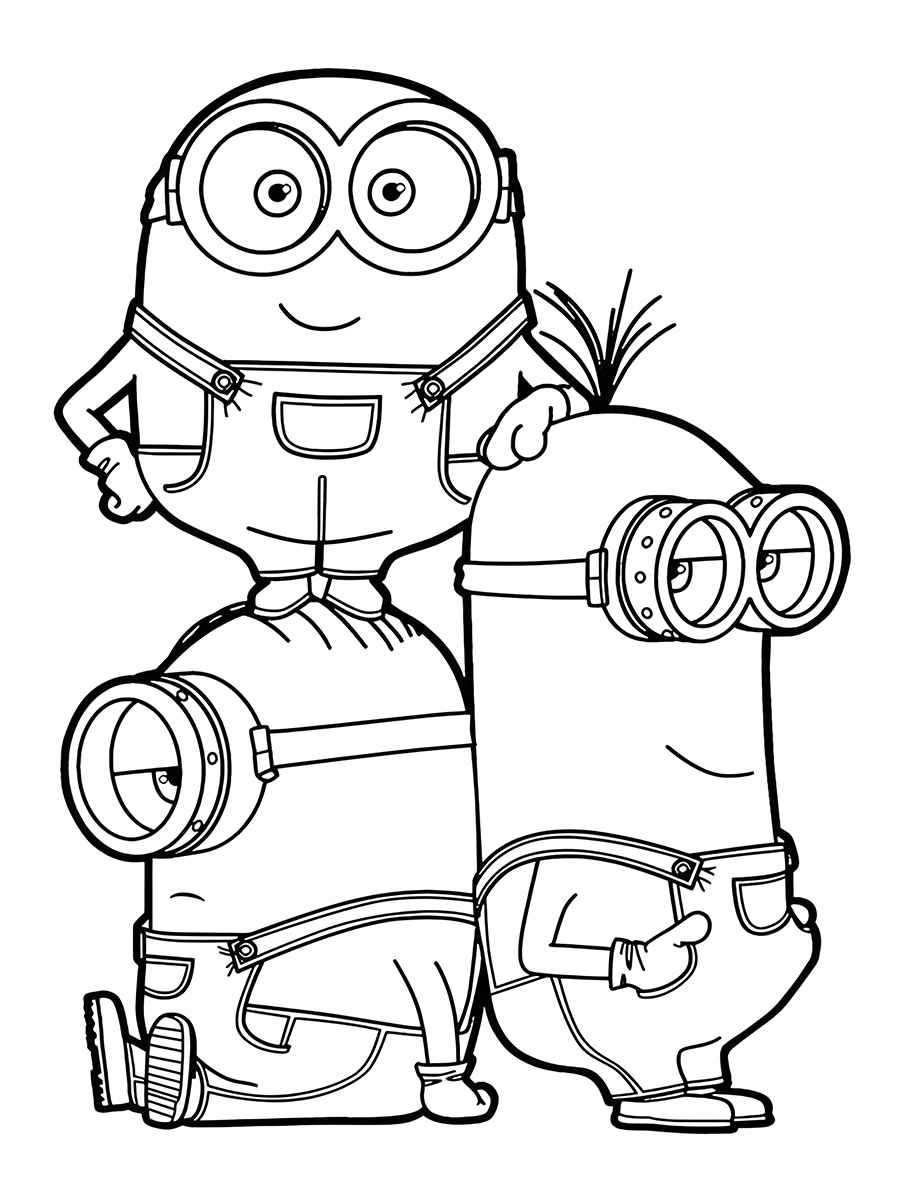 Minions coloring page (41)