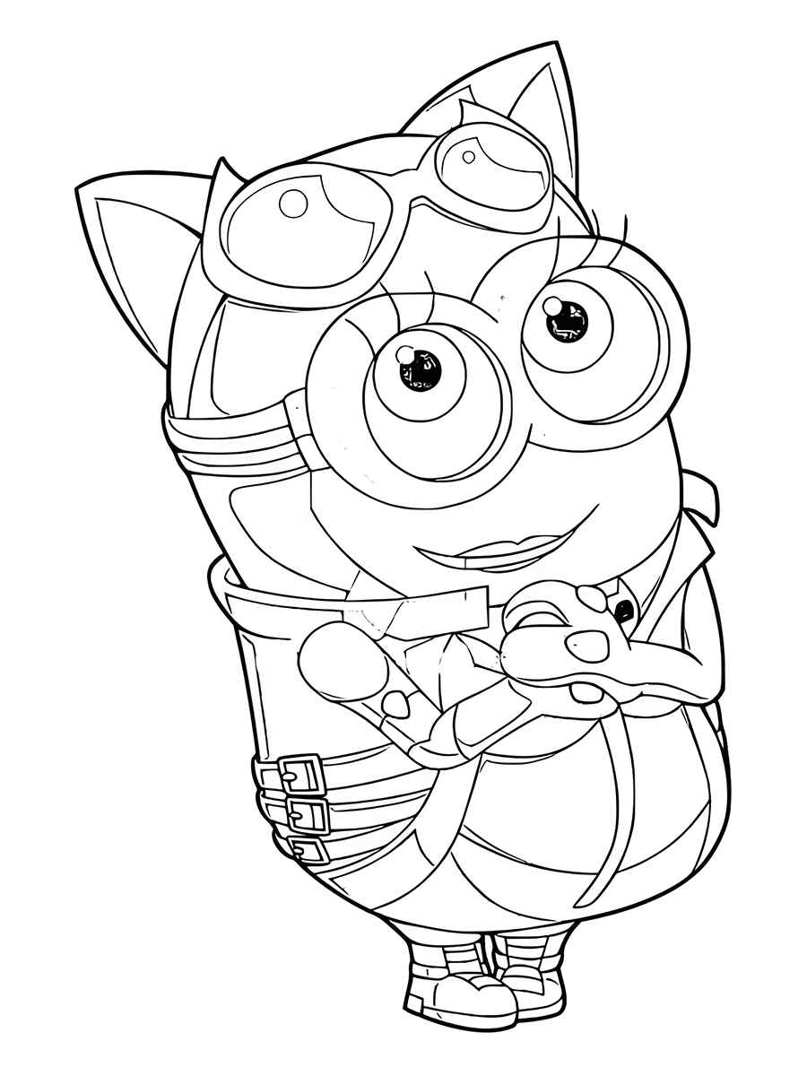 Minions coloring page (42)