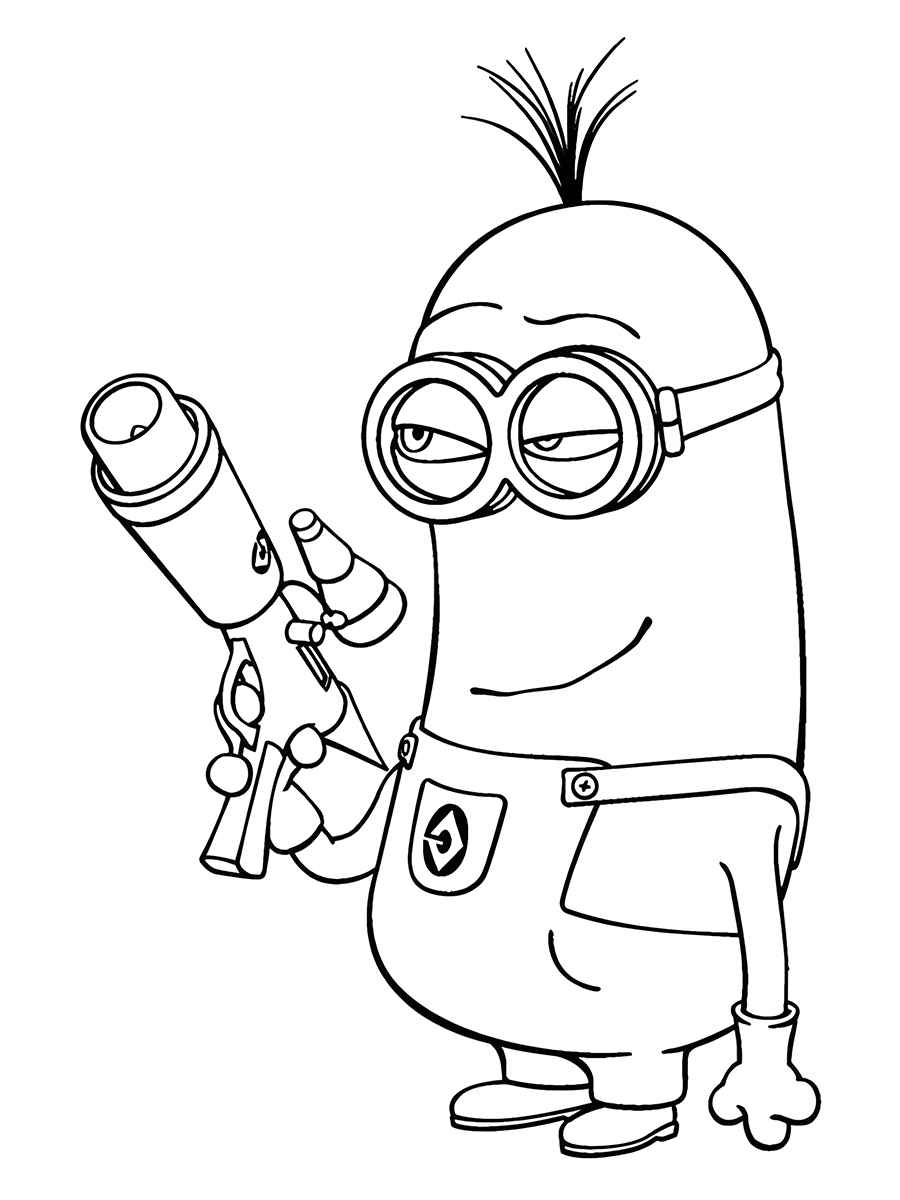 Minions coloring page (43)