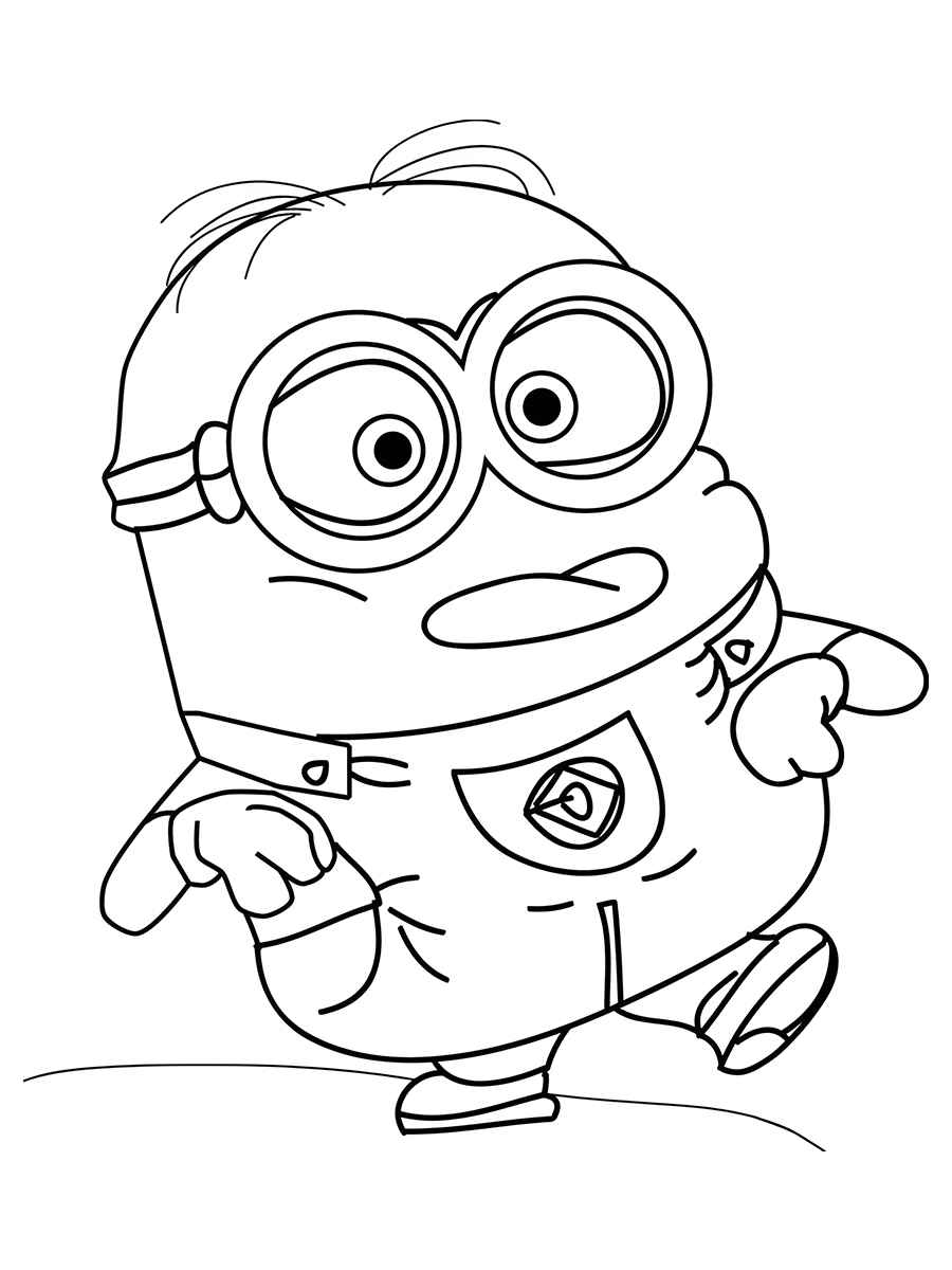 Minions coloring page (44)