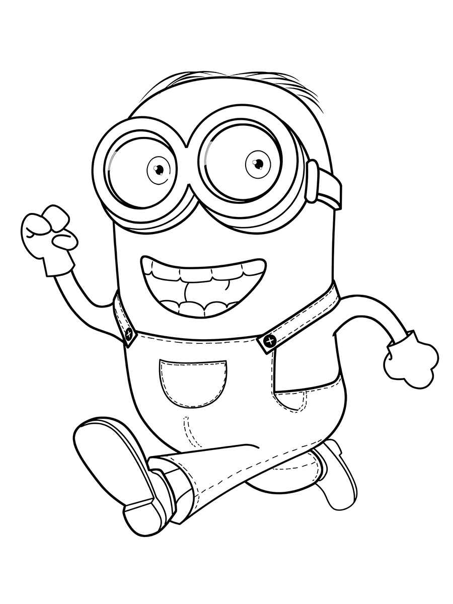 Minions coloring page (61)