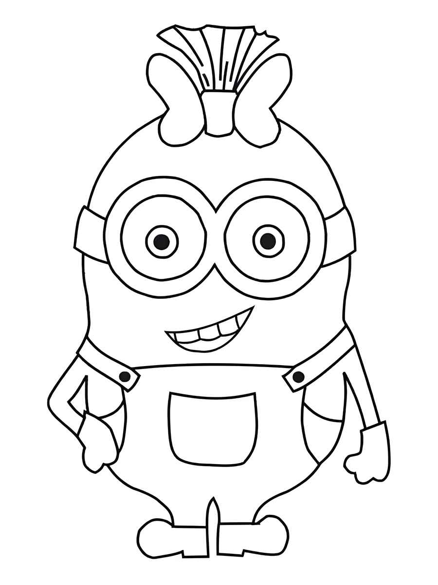 Minions coloring page (62)