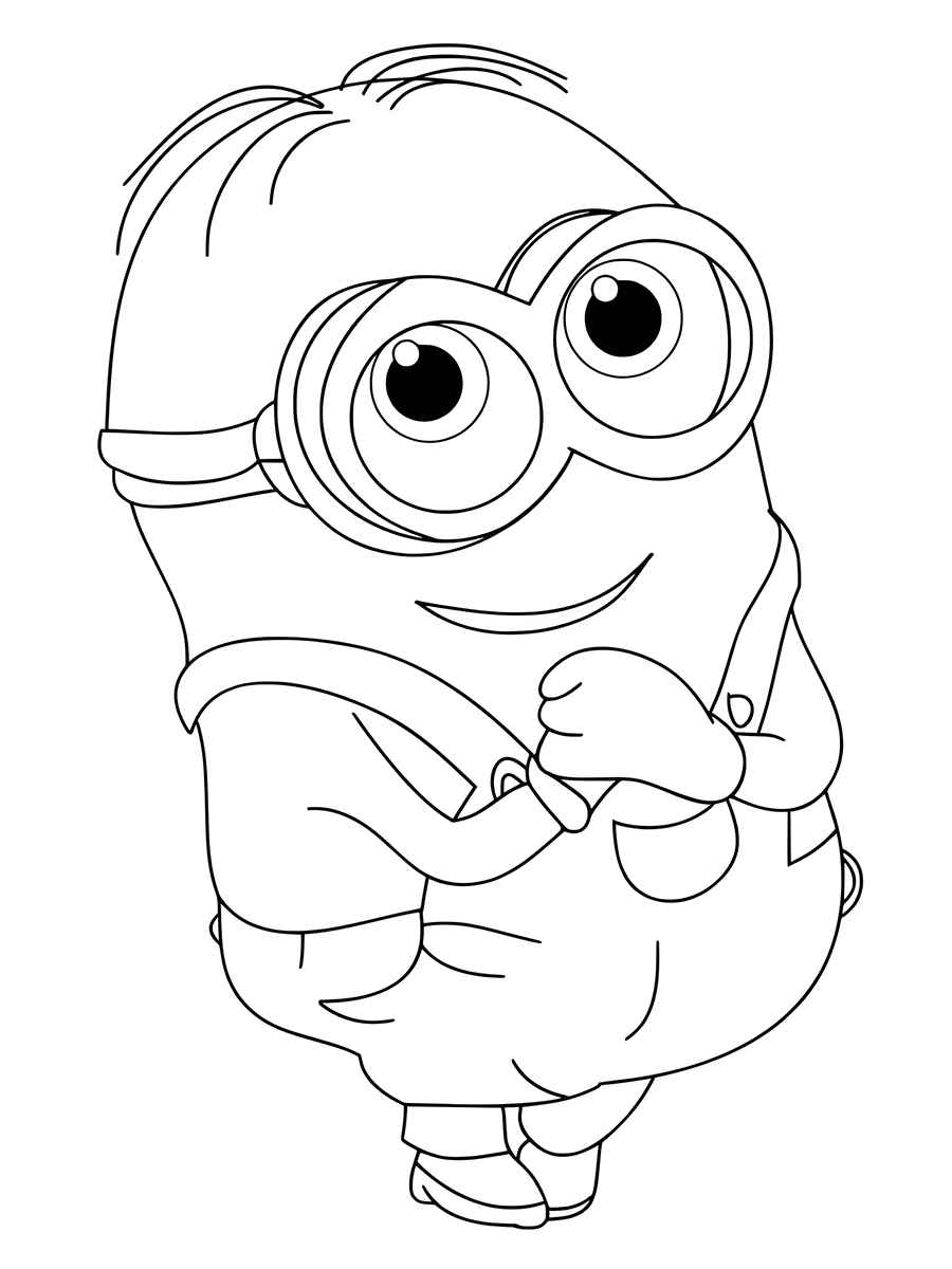 Minions coloring page (63)