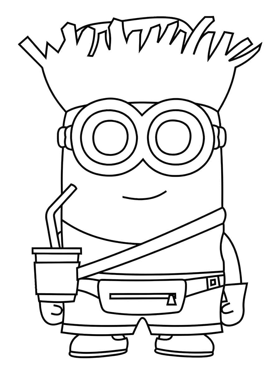 Minions coloring page (64)