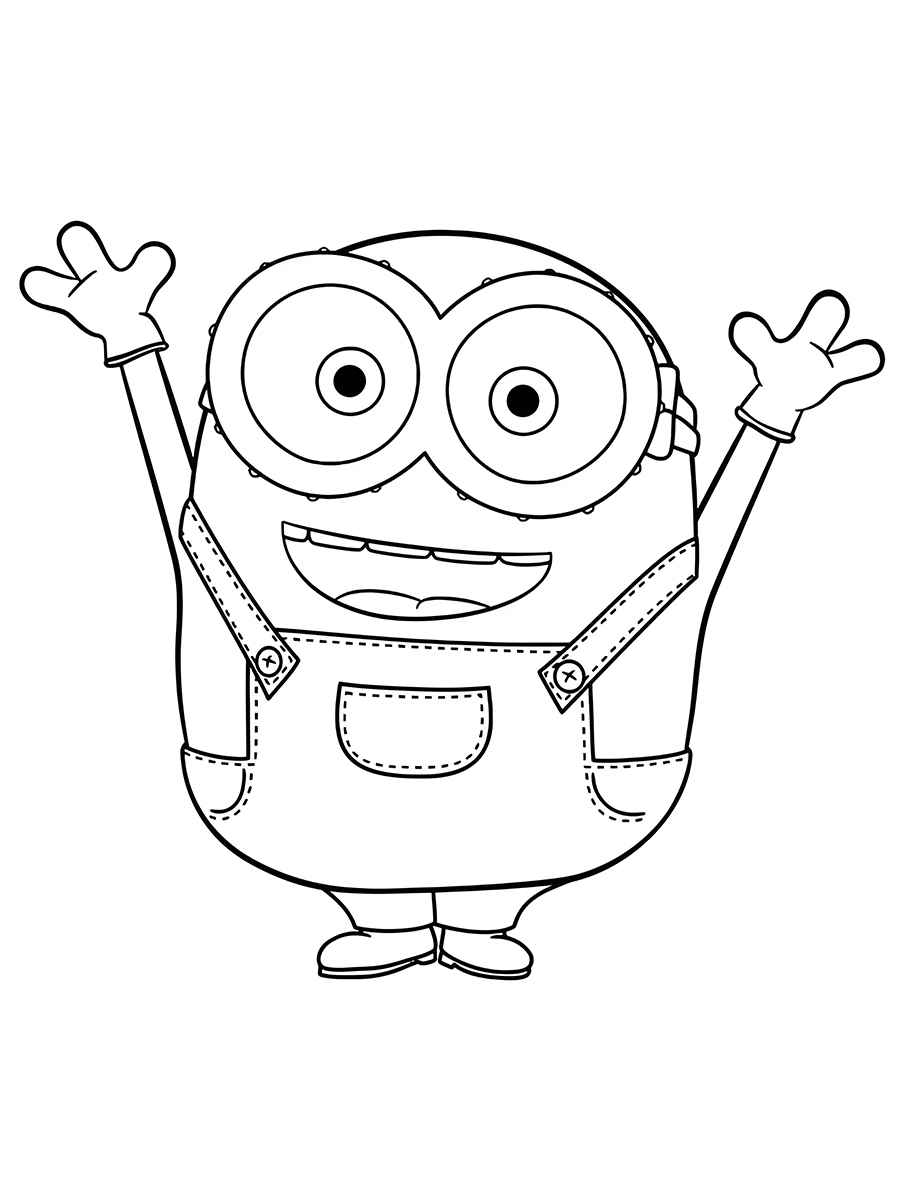 Minions coloring page (65)