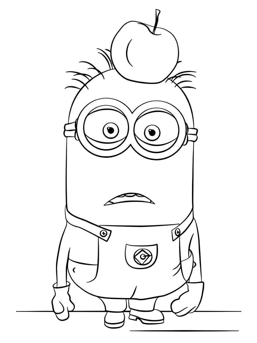 Minions coloring page (68)