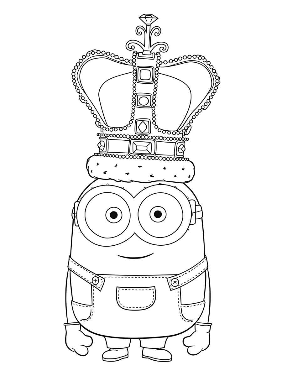 Minions coloring page (69)