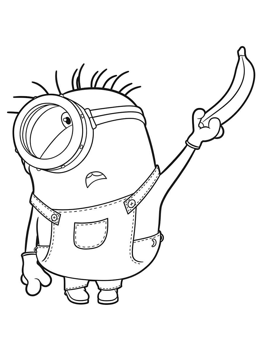 Minions coloring page (70)