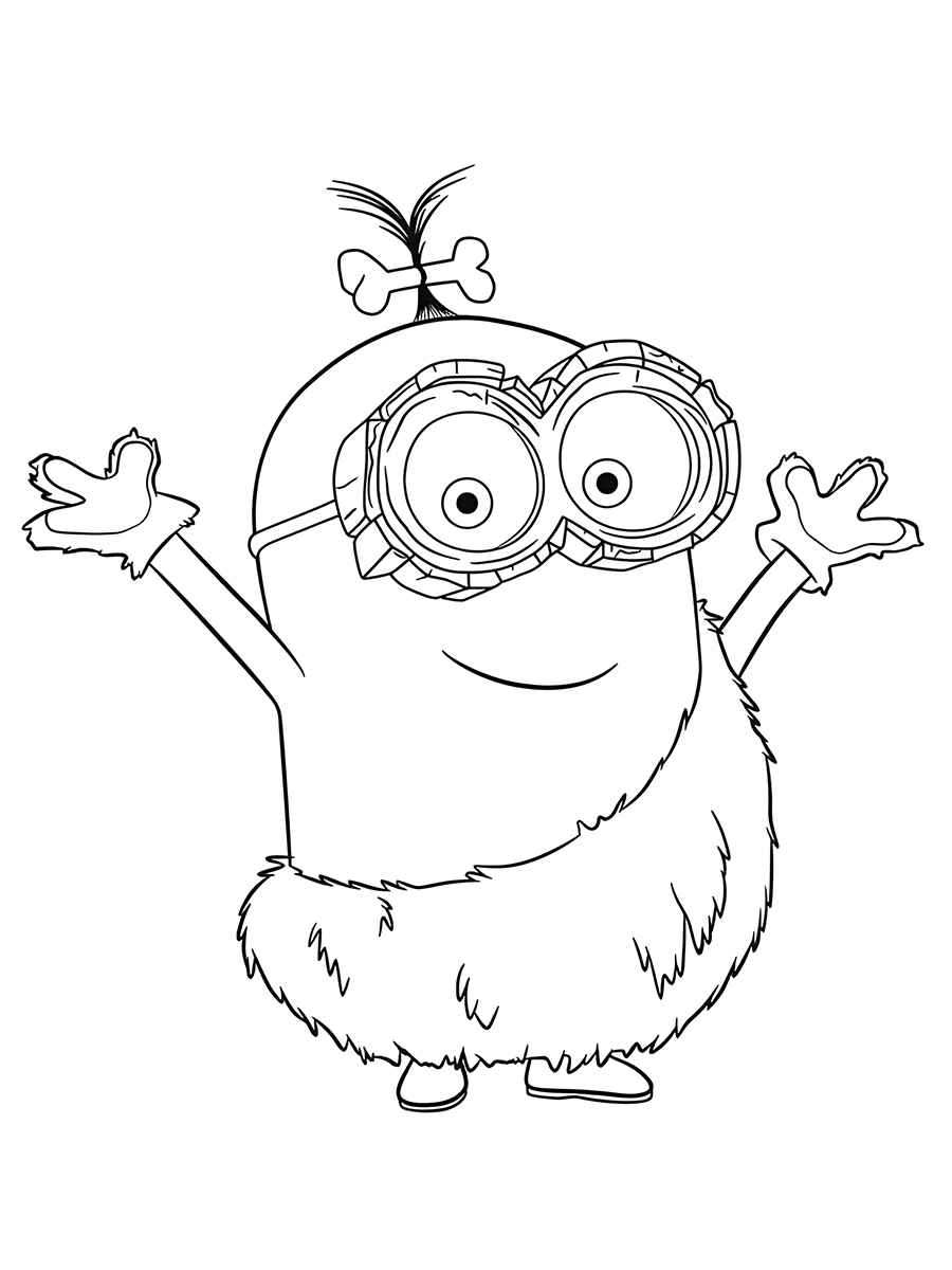 Minions coloring page (71)