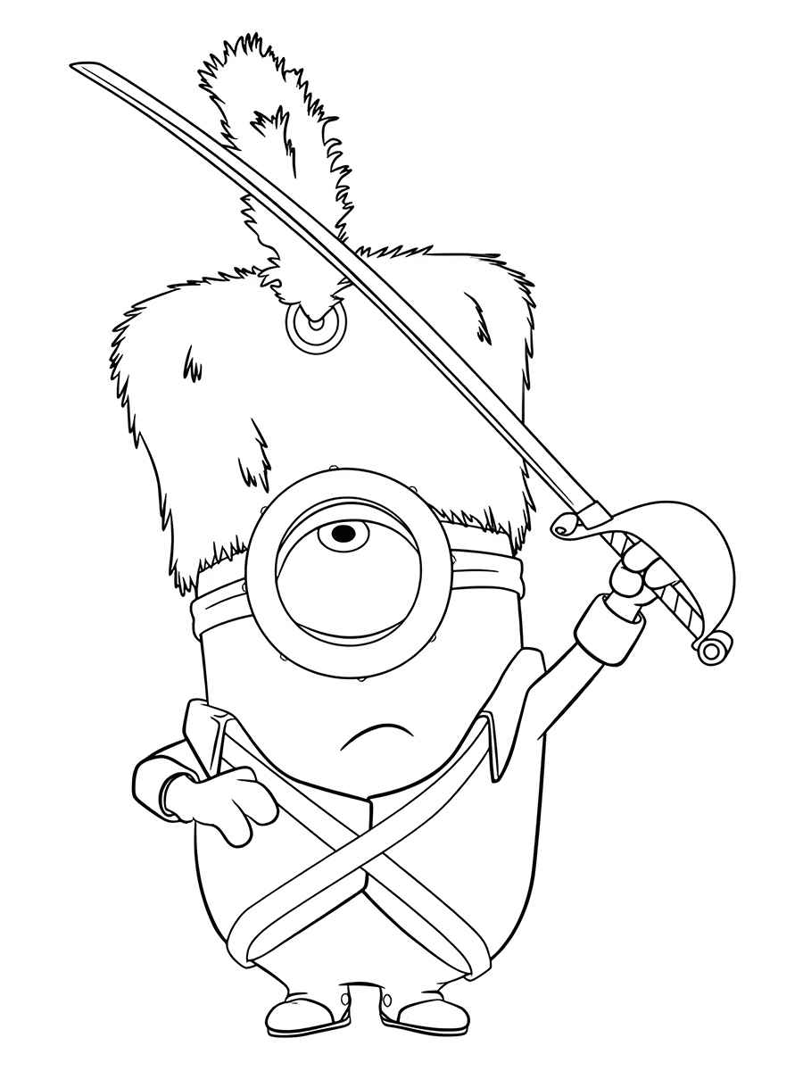 Minions coloring page (72)