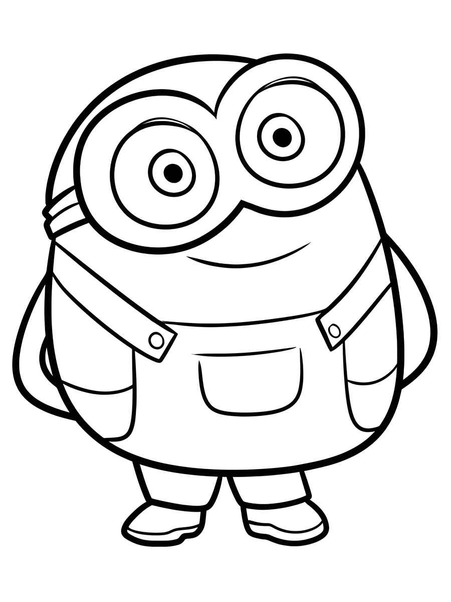 Minions coloring page (74)