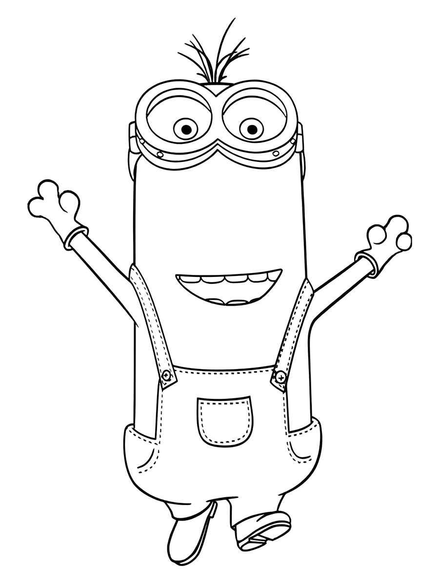 Minions coloring page (79)