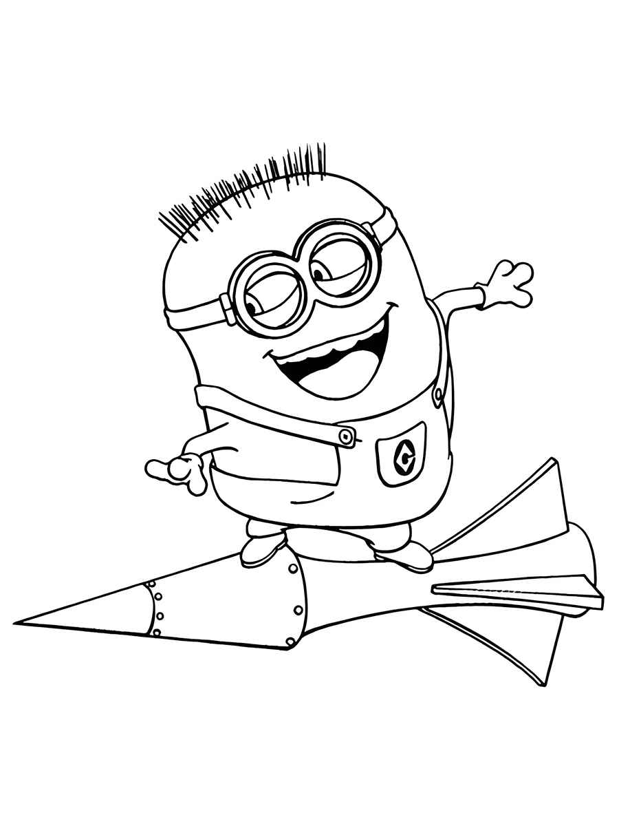 Minions coloring page (80)