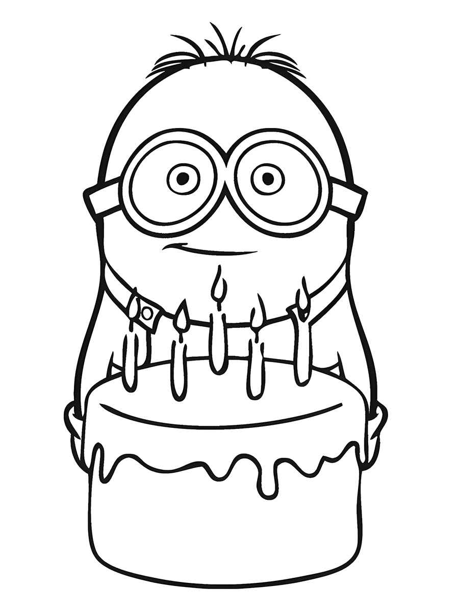 Minions coloring page (85)