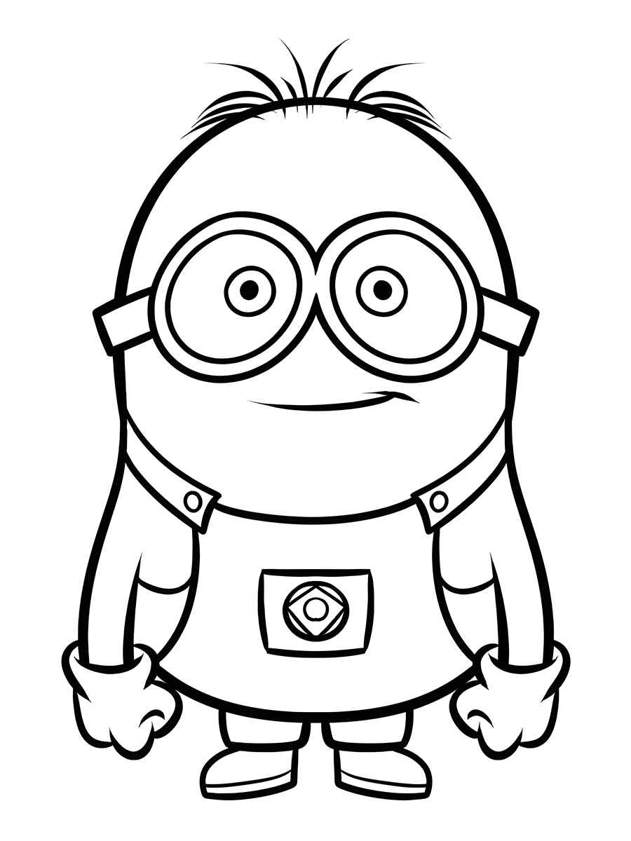 Minions coloring page (87)