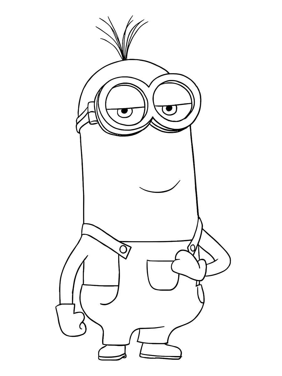 Minions coloring page (88)