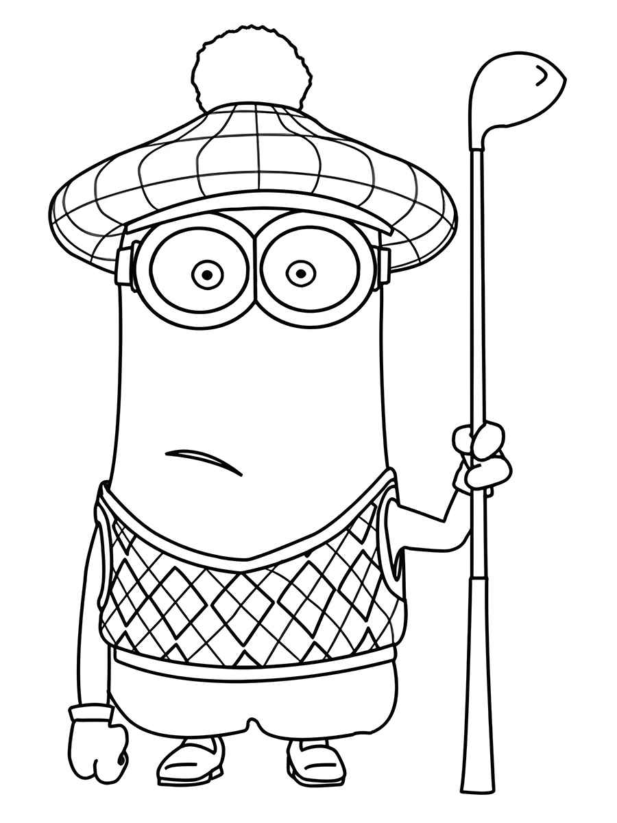 Minions coloring page (92)