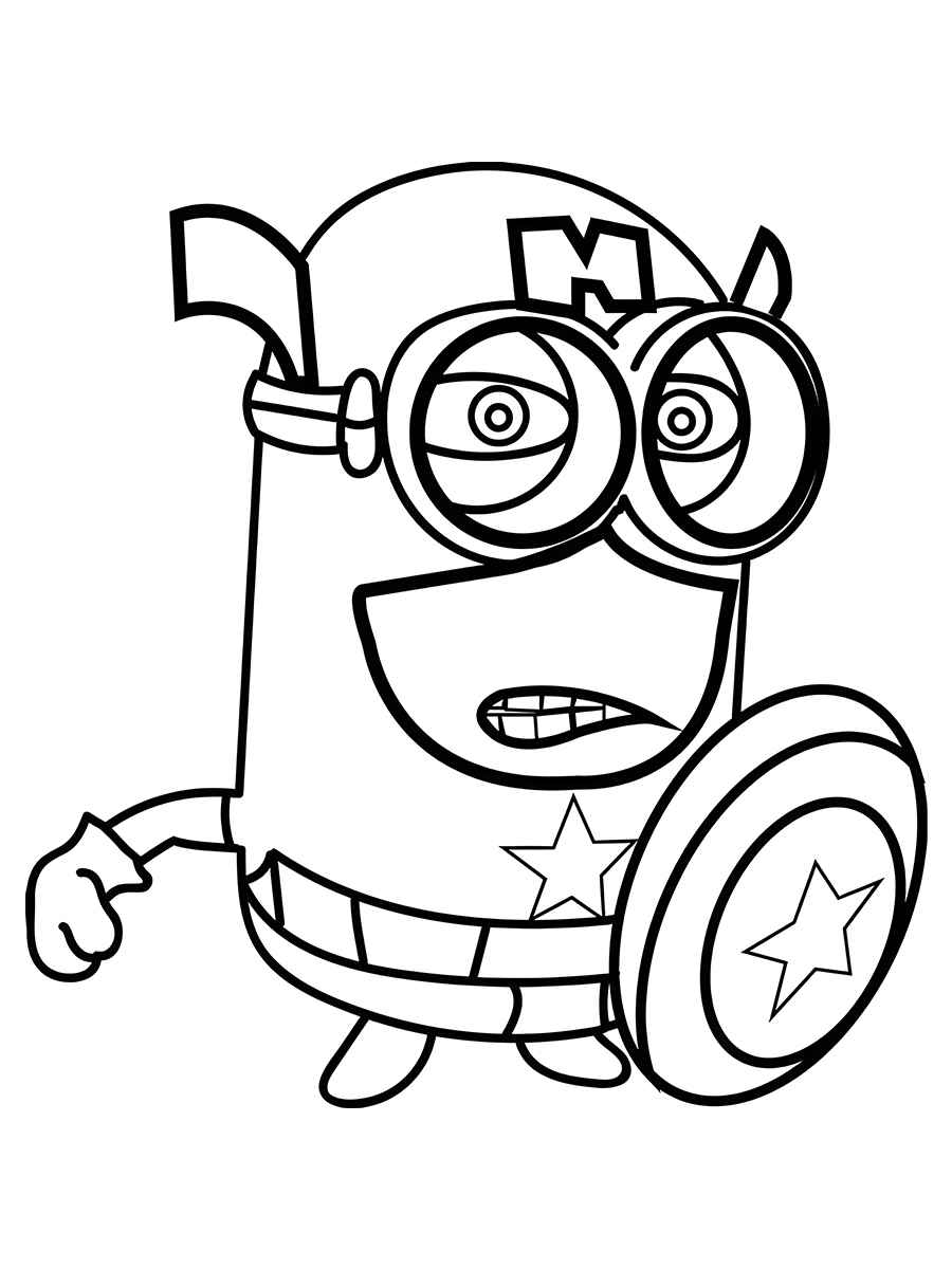 Minions coloring page (94)