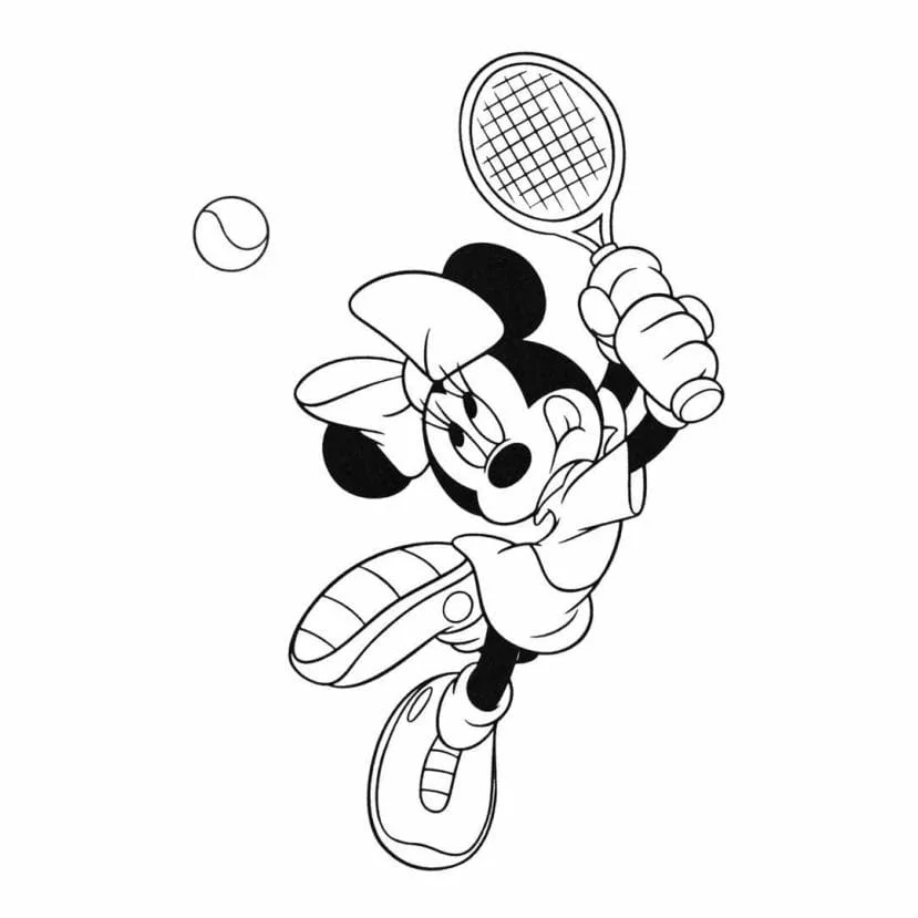 Minnie coloring page (11)