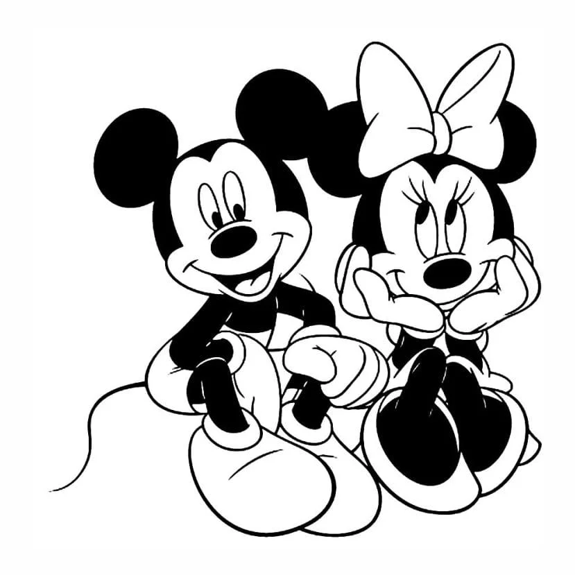 Minnie coloring page (13)