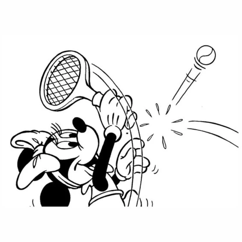 Minnie coloring page (14)