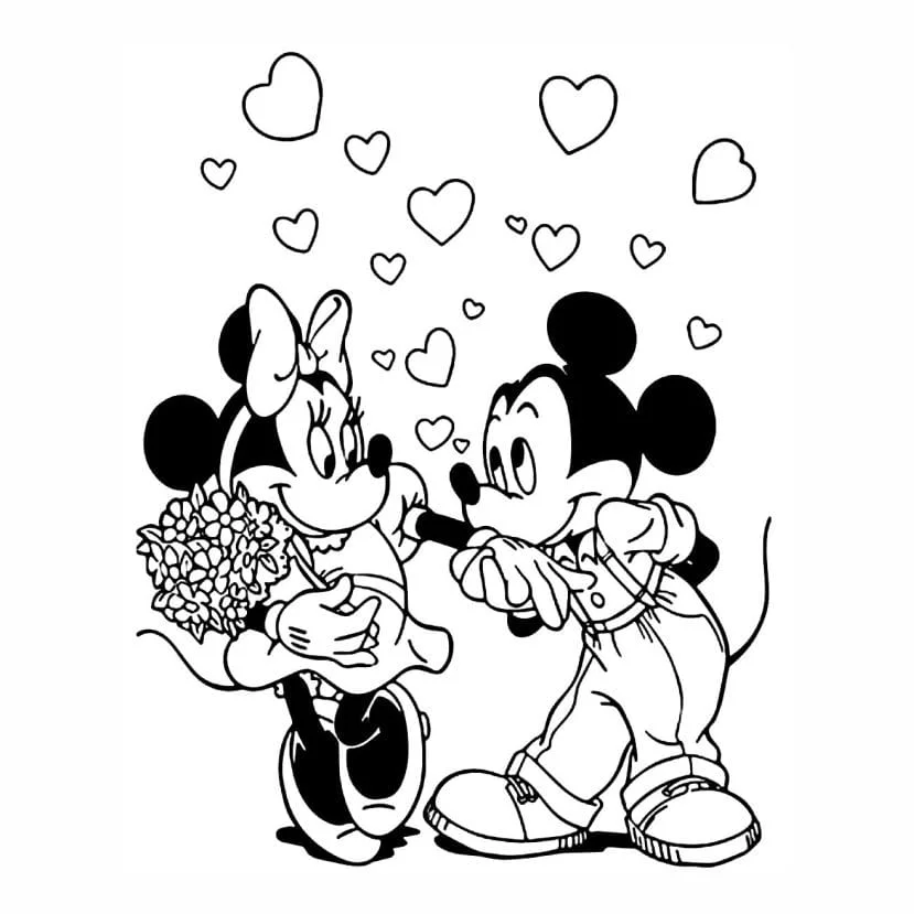 Minnie coloring page (16)