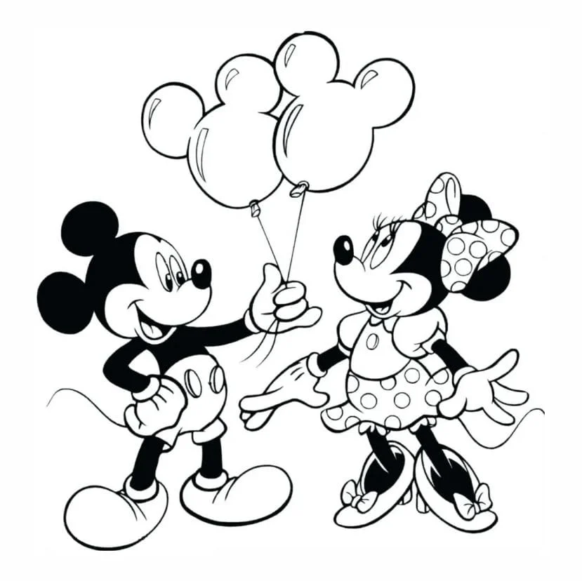 Minnie coloring page (18)