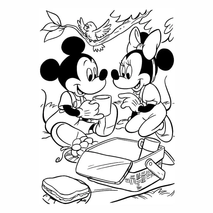 Minnie coloring page (19)