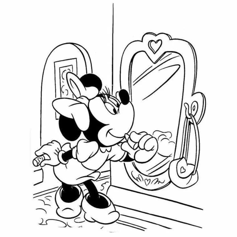 Minnie coloring page (21)