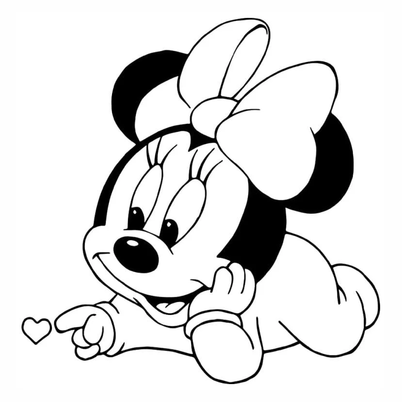 Minnie coloring page (23)