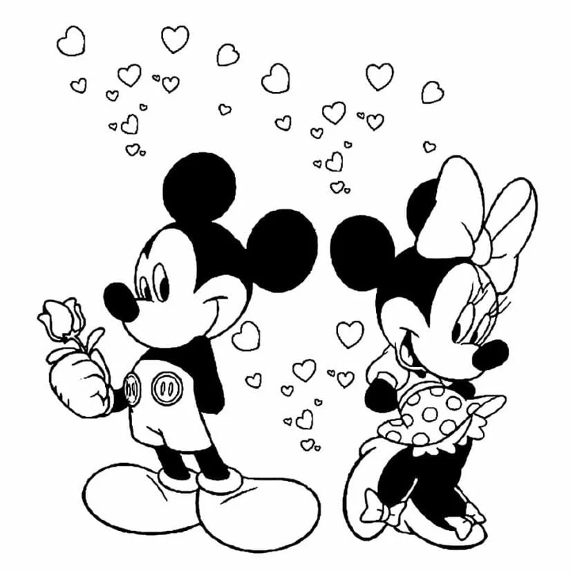 Minnie coloring page (26)