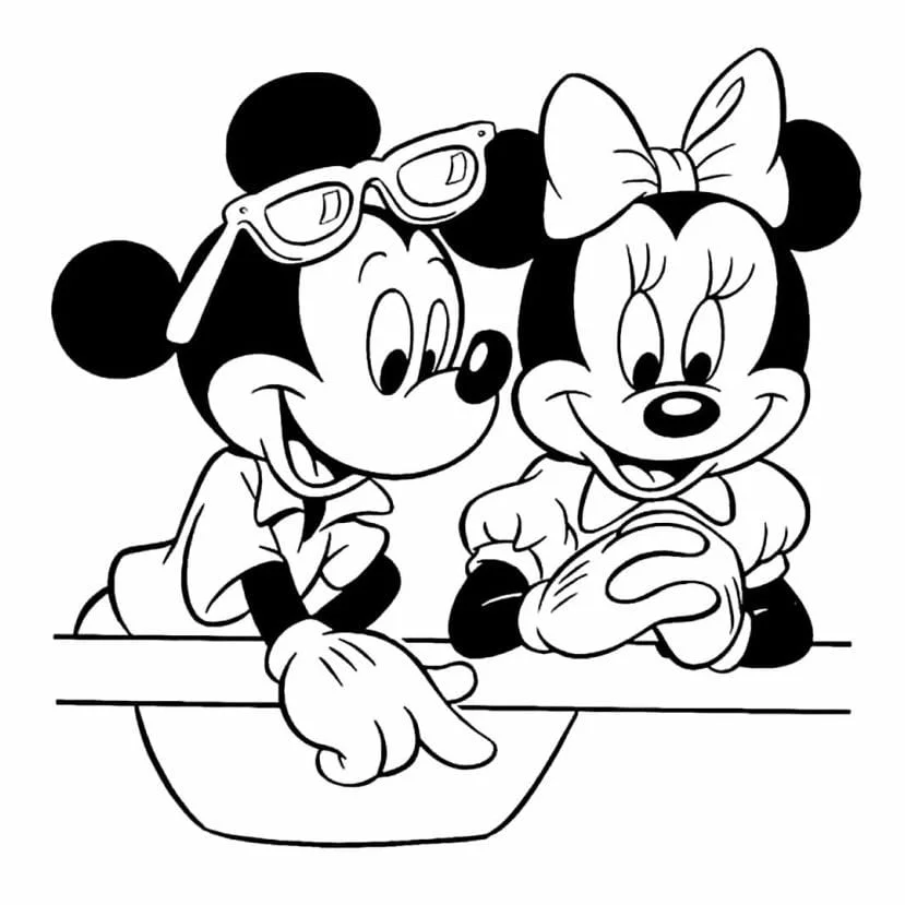 Minnie coloring page (27)