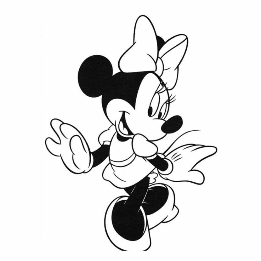 Minnie coloring page (31)