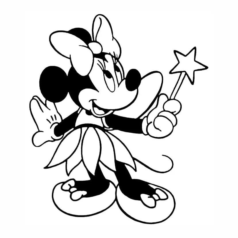 Minnie coloring page (33)