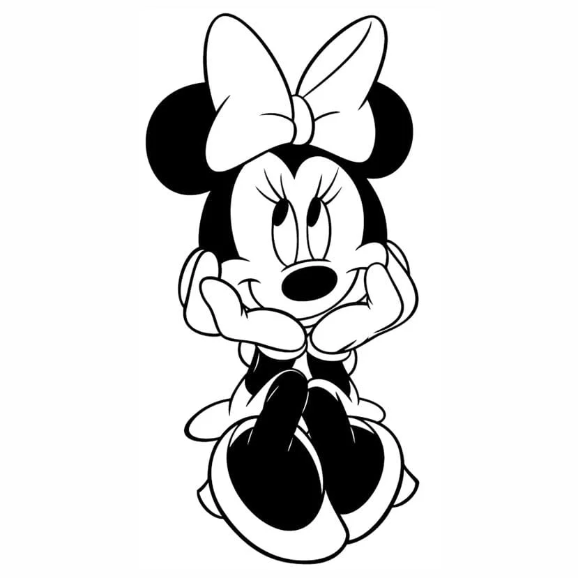 Minnie coloring page (35)