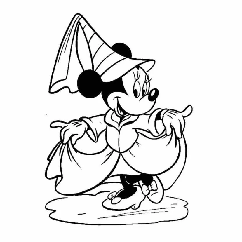 Minnie coloring page (43)