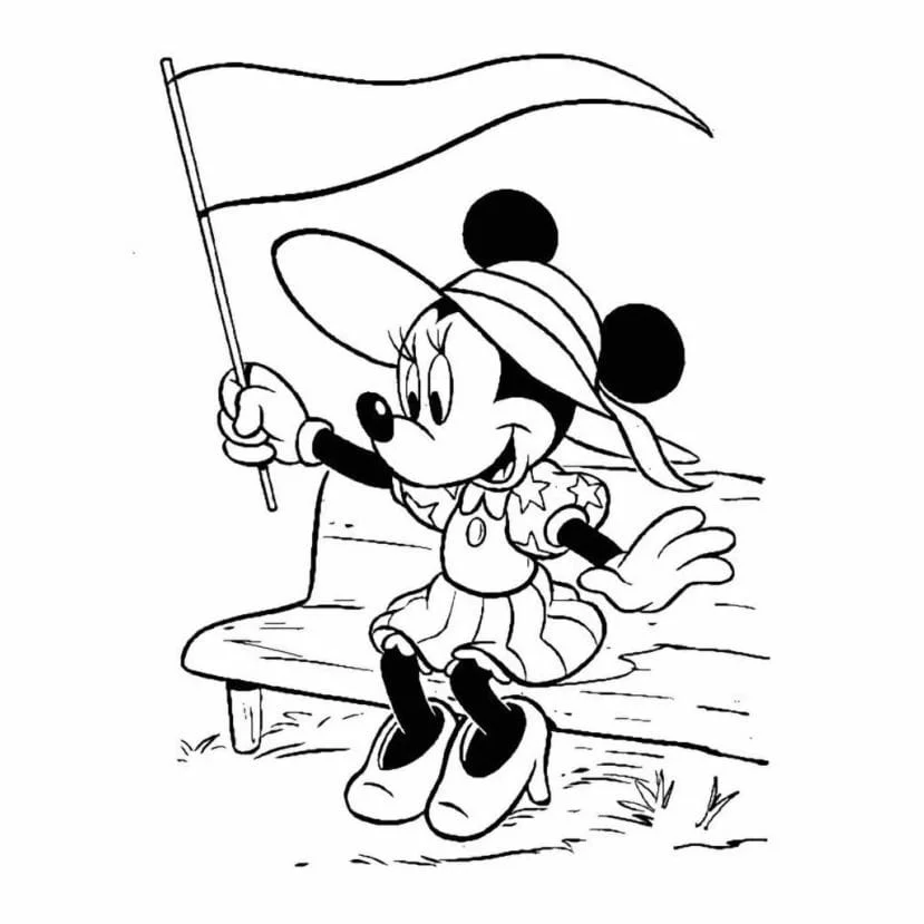 Minnie coloring page (44)