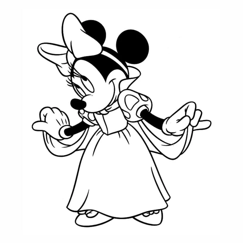 Minnie coloring page (46)