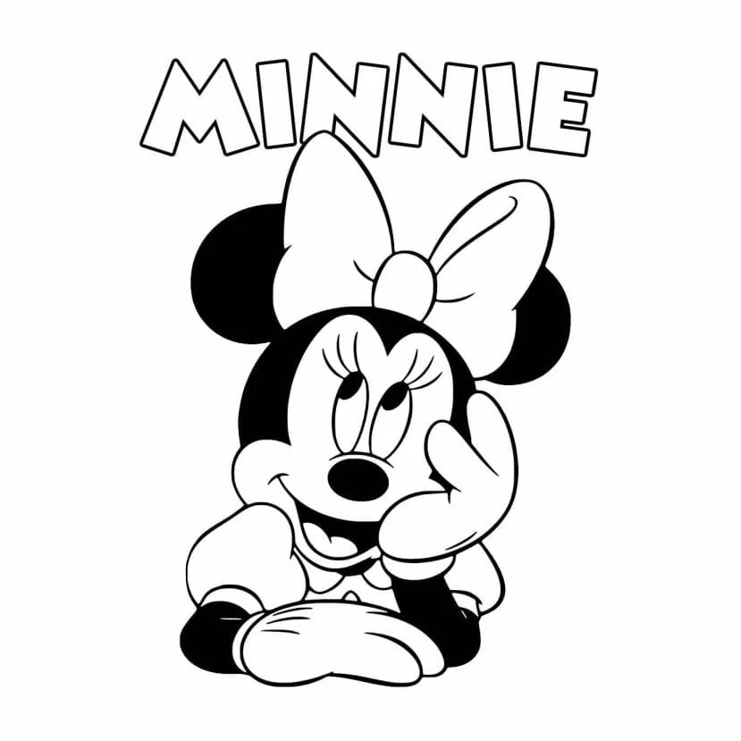 Minnie coloring page (47)