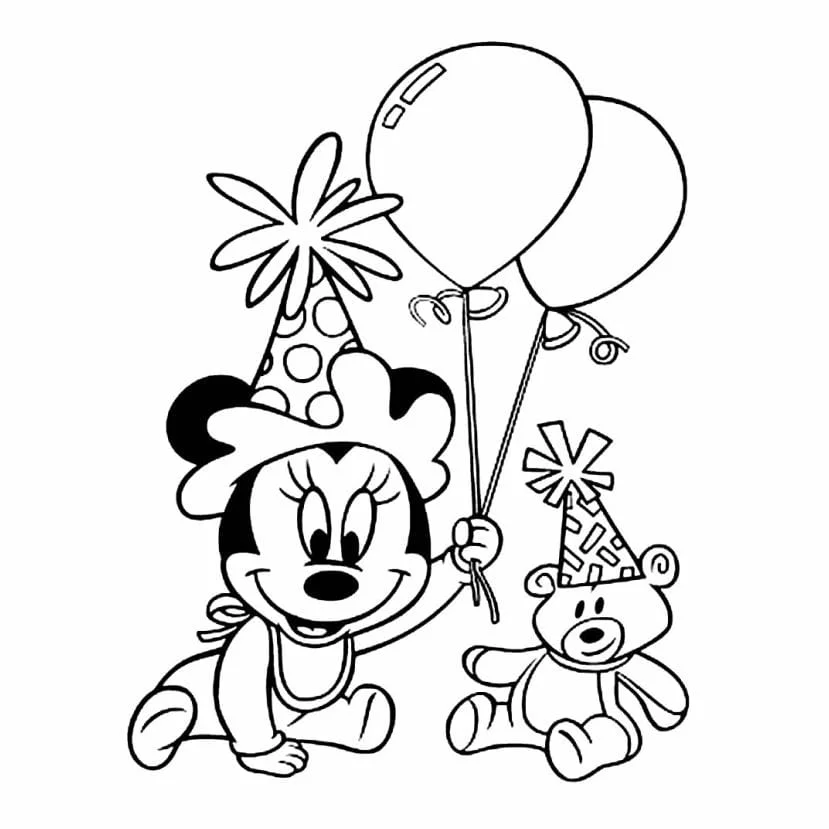 Minnie coloring page (51)