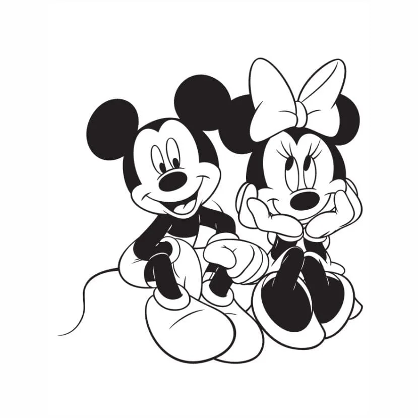 Minnie coloring page (52)