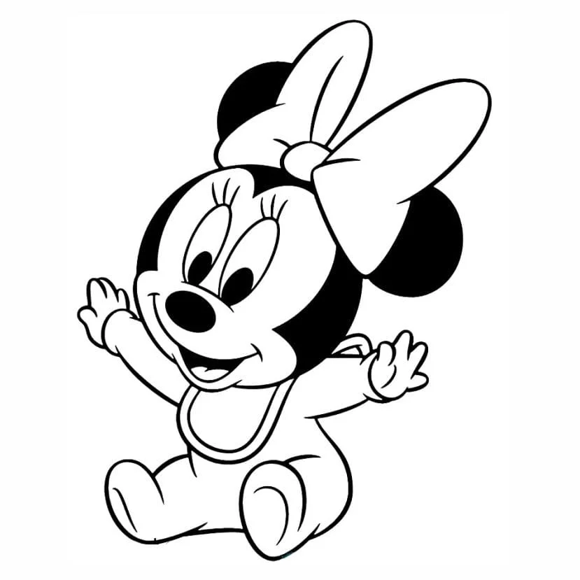 Minnie coloring page (54)