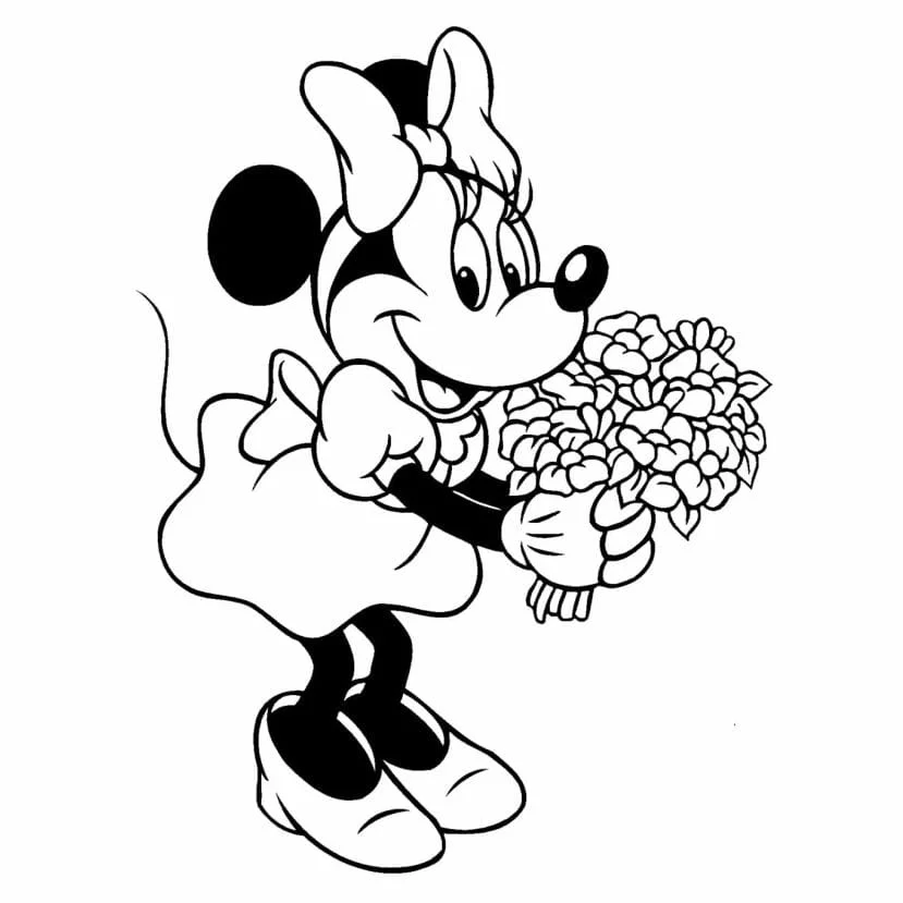 Minnie coloring page (55)