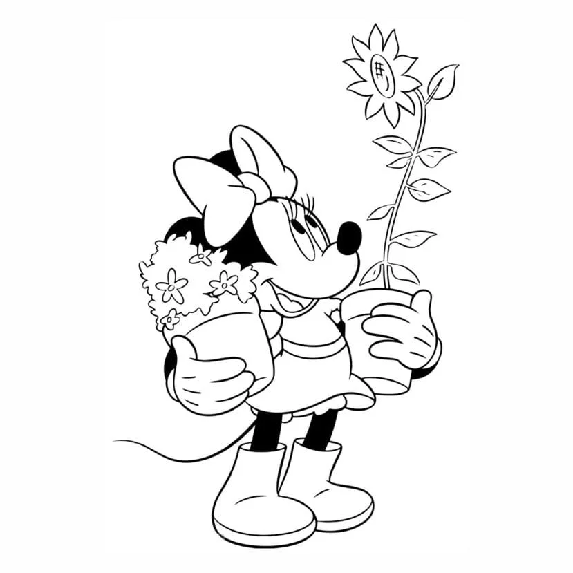 Minnie coloring page (56)