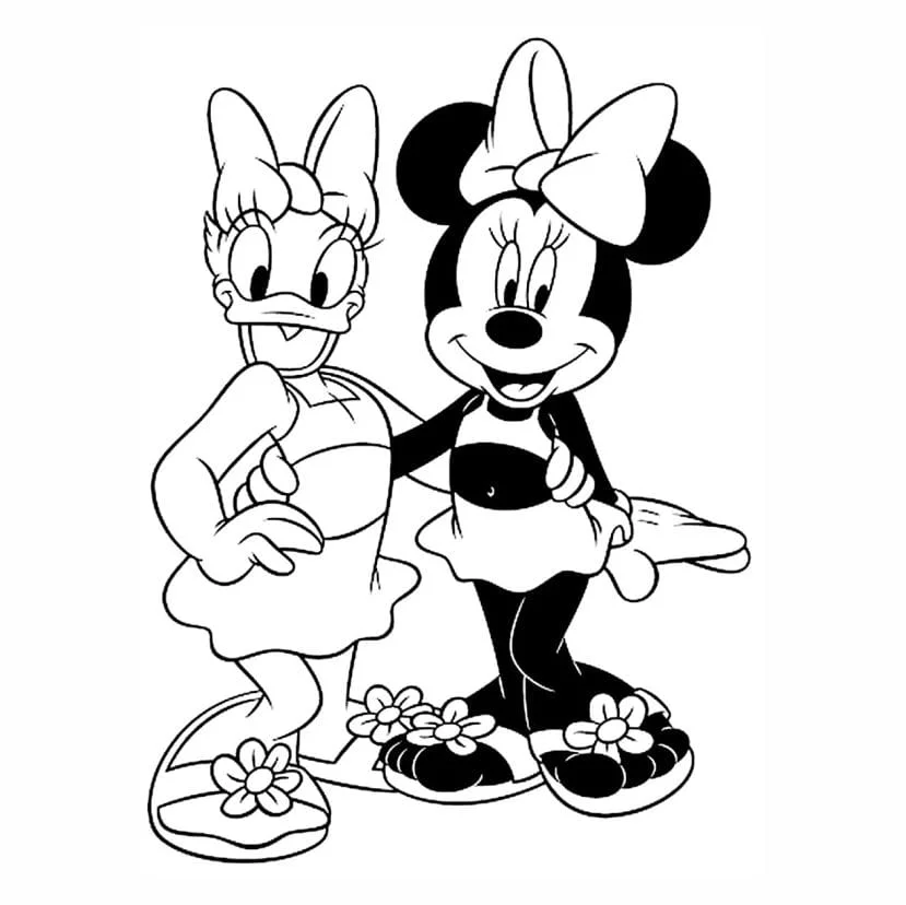 Minnie coloring page (57)