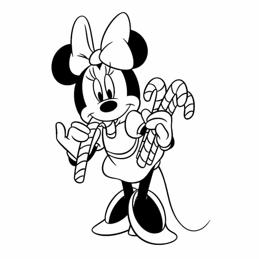 Minnie coloring page (58)