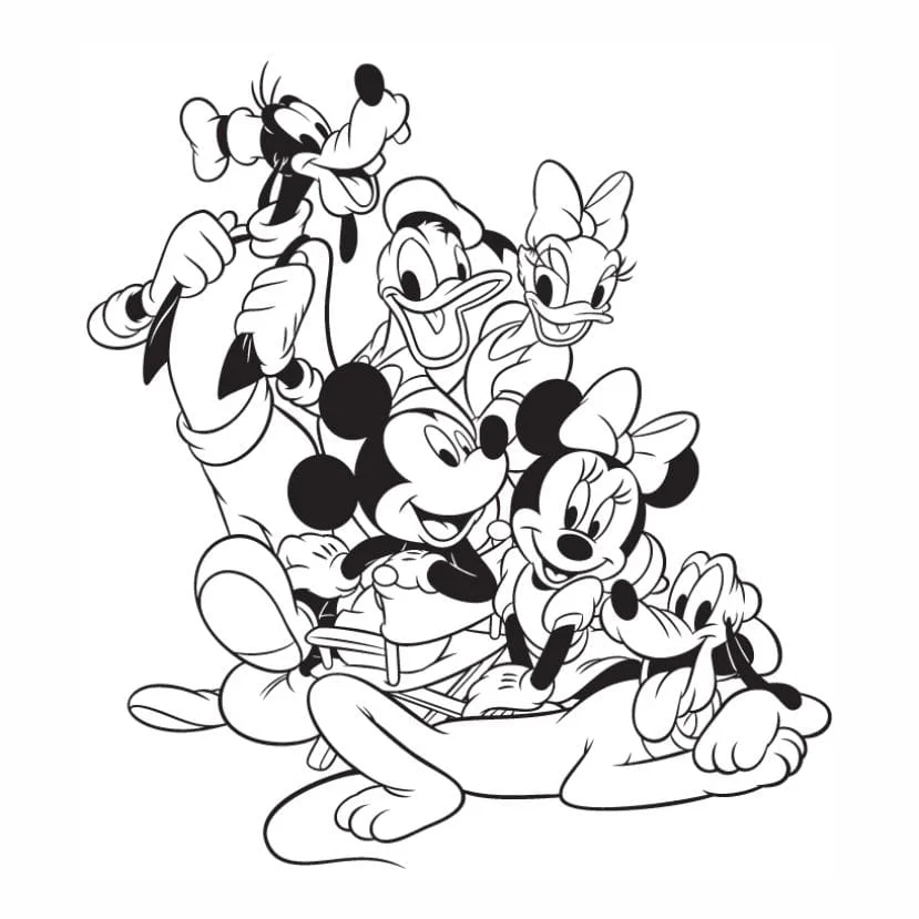 Minnie coloring page (59)