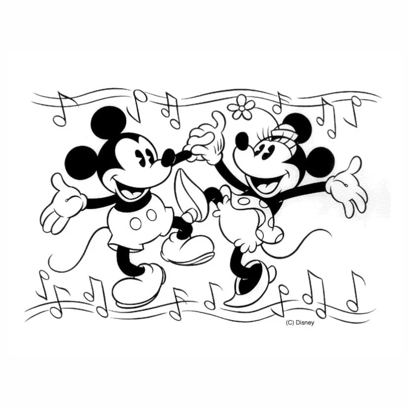 Minnie coloring page (61)