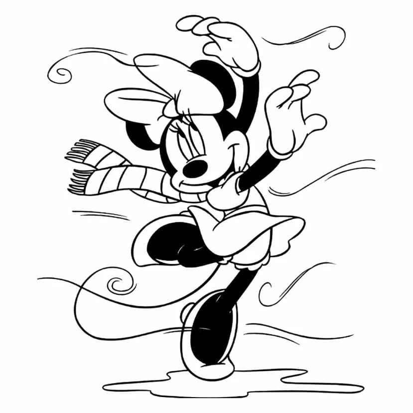 Minnie coloring page (62)